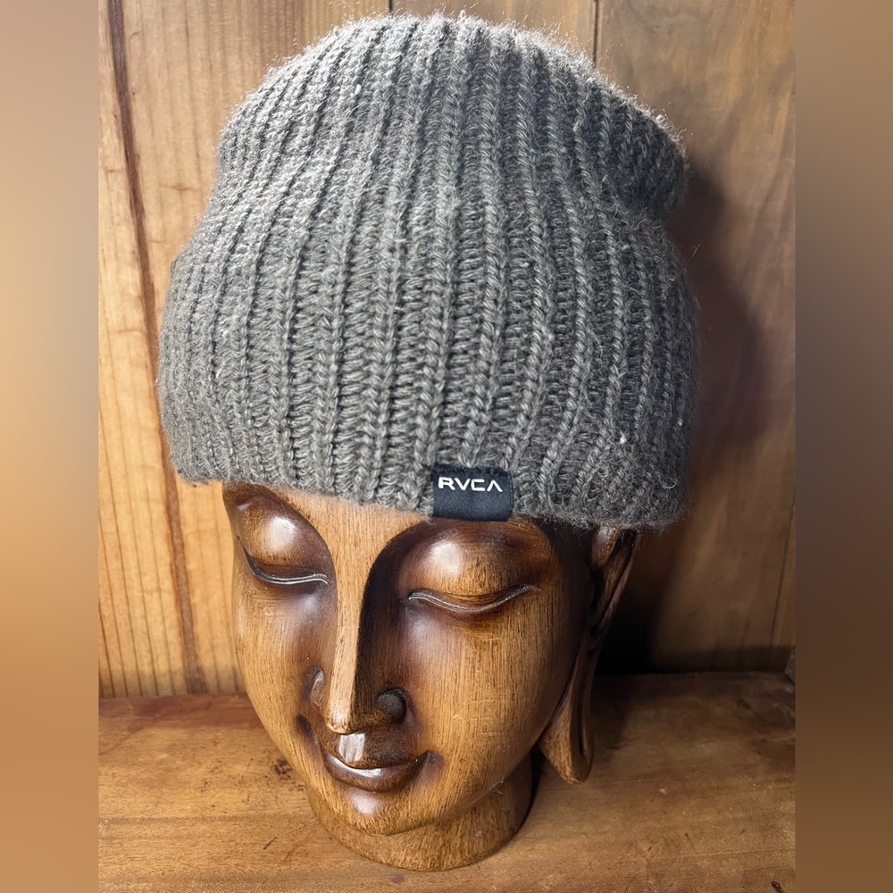 RVCA Gray Knit Beanie
